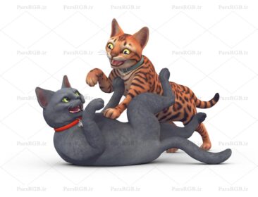 دانلود تصویر png گربه کارتونی کد 6119