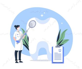 دانلود فایل لایه باز وکتور دندان پزشکی