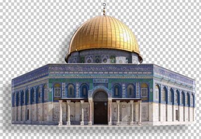 دانلود تصویر png مسجد الاقصی
